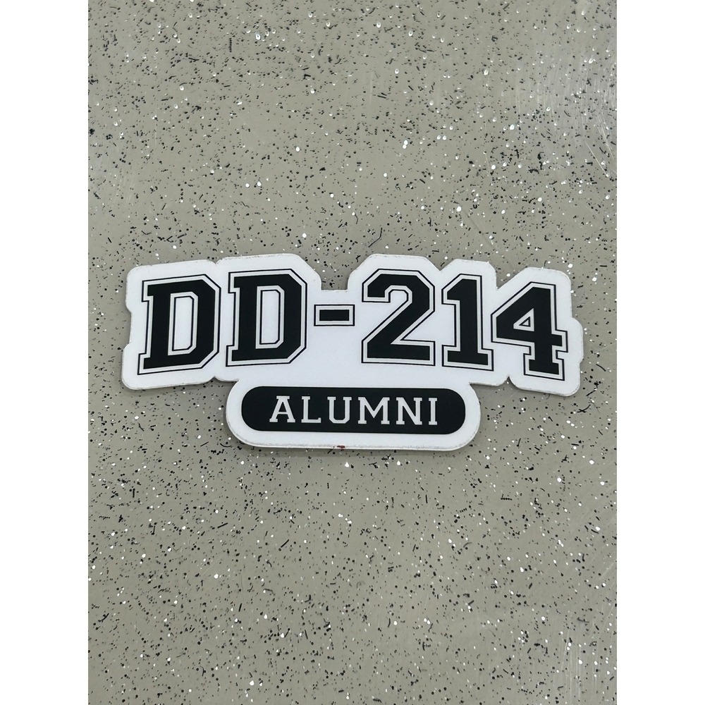 DD-214 Alumni Military Veteran Sticker Decal- NEW